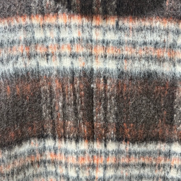 NWT Anthropologie Maeve Brushed Plaid Blazer Coat Jacket Small Fall Wool Blend - Picture 9 of 15